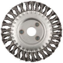 Straight disc blade, seat diameter 22.2 mm, 150 mm twisted steel wire
