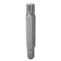 End insert (bit) 10 mm, Spline, M12, 80 mm KING TONY 168012M