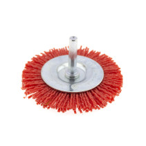 Кордщетка для дрели нейлоновая, радиальная, 75мм, Чеглок (10/120)