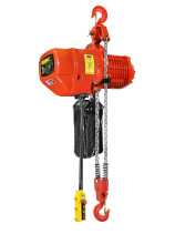 Electric chain hoist OCALIFT 05-02D 5 t 12 m 380V two speeds stationary on a hook