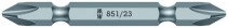 851/23 PH double-sided bits, 1/4" shank, PH 2 x 45 mm
