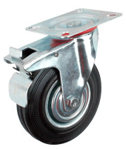 Swivel wheel bearing with brake RAD AB 125