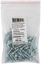 Шурупы оцинкованные, остроконечные DIN7982, 3,9 х 19 (фасовка 100 шт)