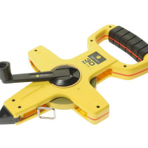 ER-04030 30m 13mm Geodetic Tape Measure with handle and EUREKA Steel Tape/1/6/48 NEW