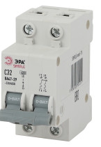 Автоматический выключатель ЭРА SIMPLE SIMPLE-mod-15 ВА 47-29 2P 32А кривая C 4,5кА