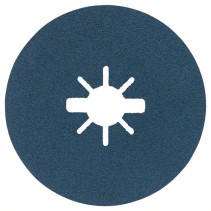 Fiber grinding wheels X-LOCK, Ø125 mm, G 120, R574, Best for Metal, 1 pc. D= 125 mm; G= 120