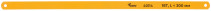 Hacksaw blades for metal 300x12 mm, tool steel, 10 pcs. ( 18 TRI )