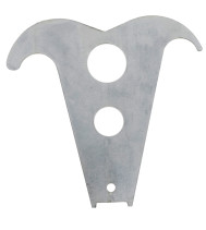 Double lightweight grappling hook IB-DK-obl