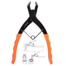 Puller for locking rings 180 mm, bent elongated, compression AFFIX AF03320180L