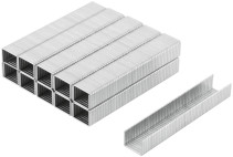 Stapler staples, hardened rectangular 10.6 mm x 1.2 mm (wide type 140) 8 mm, 1000 pcs.