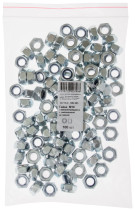 Гайка самоконтрящаяся с нейлоновой вставкой М10 100 шт DIN 985 фасовка