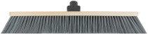 Wooden inclined floor brush "Metro", plastic tool at an angle, 5-row, 500x45 mm