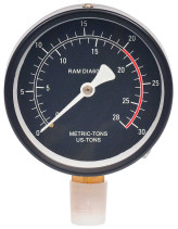 Манометр для пресса гидравлического 20 т (АвтоDело) 43828