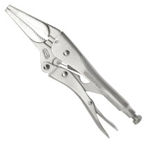 Locking pliers with long noses 230mm CR-V prof WP231052 WORKPRO