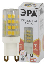 Лампа светодиодная ЭРА STD LED JCD-3,5W-CER-827-G9 3,5Вт керамика капсула теплый белый свет G9