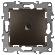 12-3101-13 ЭРА Розетка TV одиночная, IP20, Эра12, бронза