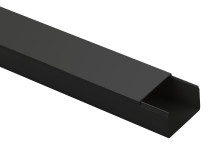 Cable channel ERA KK-B-40-25 black 40x25mm