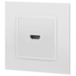 Розетка ЭРА Elegance 14-3114-01М HDMI белый матовый