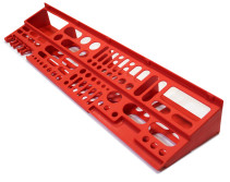 Полка для инструмента (цветная) 605х150х84 мм