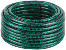Three-layer reinforced irrigation hose, green 1/2" x 1.8 mm x 25 m