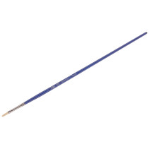 Brush artistic synthetic elastic Range "Manege", flat-oval No. 1, long handle