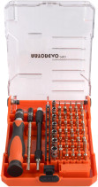 A set of screwdrivers and nozzles for precision work 45 pr (plast/f) AvtoDelo PRO 36734