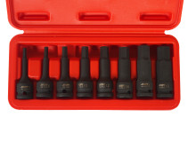 HEX Drum Heads set of medium length 1/2" H5-19mm, length 78mm (in case) 8 pieces JTC /1