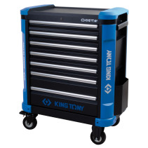 Tool cart, 7 drawers, "HEAVY DUTY" KING TONY 87G31-7B-BK