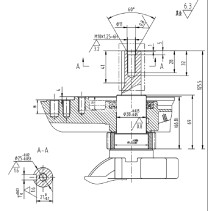 Коленвал LIFAN 13110/2V78F D25 мм Цилиндр (S type)