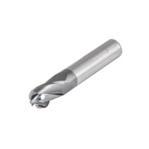 Фреза концевая NORGAU Industrial сферическая 5 мм, Z4, VHM/AlCrSiN