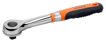 1/2" Реверсивная трещотка ERGO с 60 зубьями и углом действия 6°