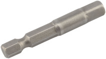 Адаптер-держатель для головок и вставок (1/4"<-->HEX1/4", L=50мм) АвтоDело 39732