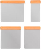 Набор "японских" шпателей, нержавеющая сталь, 4 шт: 50/80/100/120 мм