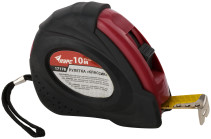 Tape measure rubberized Classic case 10 m x 25 mm