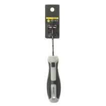Slotted screwdriver SL3.5x75mm Ø3mm magnetic, rod S2, with holder HRC≥59 ER-23575SL EUREKA /1/12/288 NEW
