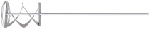 Mixer for paint and building mixes, hexagonal shank 80x400 mm