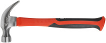 Nail hammer, reinforced fiberglass handle 27 mm, 450 gr.