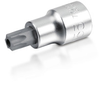 Головка торцевая TORX 1/2" T25 L=55 мм с отверстием TOPTUL