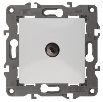 Розетка ЭРА Elegance 14-3102-01 TV проходная IP20 белый