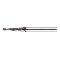 End mill conical carbide 10 x 35 x 11.83 x 100 angle=1.5gr P45C Z=2 c/x dx=12 T235-100.015K-P45C Beltools