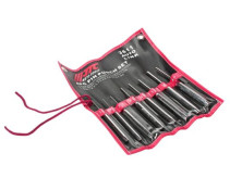 A set of 1.6-8mm gouges in an 8-piece JTC bag