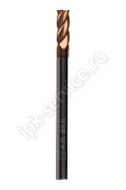 Carbide end mill VK8 c/x f 4 z=4