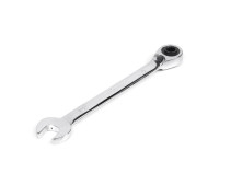 Ключ 3 в 1 комбинированный трещоточный реверсивный 8х10-13 хром HORTZ