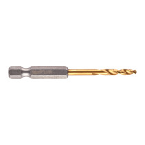 Metal drill bit RedHEX™ HSS-TiN 3.3mm (2 pcs/pack)