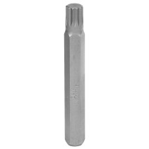 End insert (bit) 10 mm, Spline, M10, 80 mm KING TONY 168010M