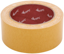 Лента-скотч клейкая двусторонняя 48 мм х 25 м