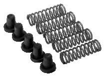 Spare Springs with Buffer for P123/P127/P128/P129 Snip - 50 pcs. for Pneumosecators