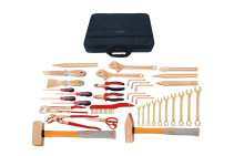Explosion-proof tool kit (38 items) AlCu No.AA11-38, HORTZ
