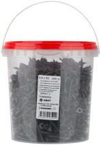 Black self-tapping screws for metal 3.5 x 32 (packing Bucket 1000 pcs)