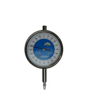 Индикатор часового типа повышенной точности, подшипники на камнях 0-1 мм; 0,001 мм; плоская крышка